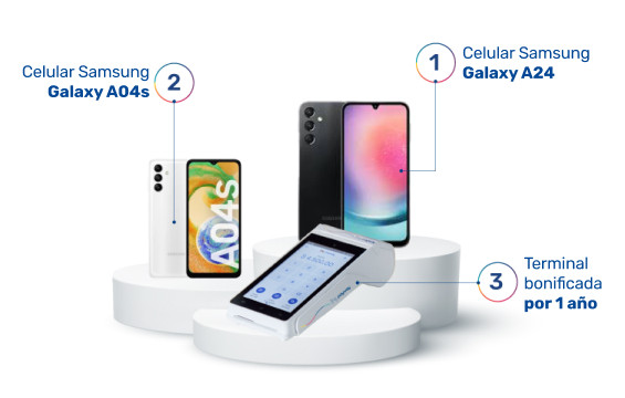 Los 3 premios del sorteo Mi Payway