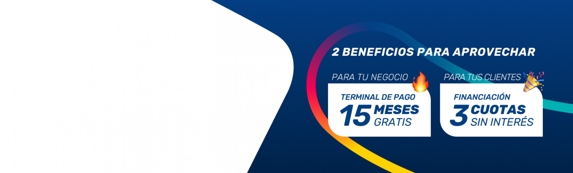 Aprovechá la promo: 15 meses gratis de terminal de pago + 3 cuotas sin interés